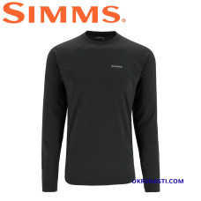 Реглан Simms Lightweight Baselayer Top Carbon размер 2XL